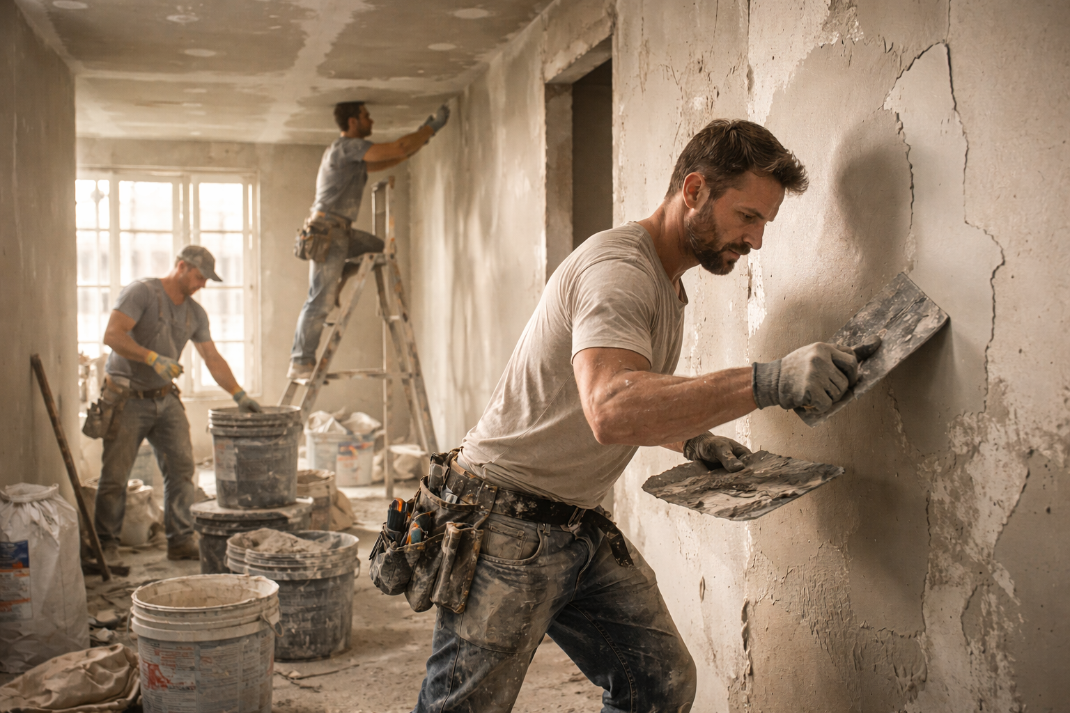 Technical Plaster Majestic Care Technical Services | AC, MEP & Maintenance Services UAE